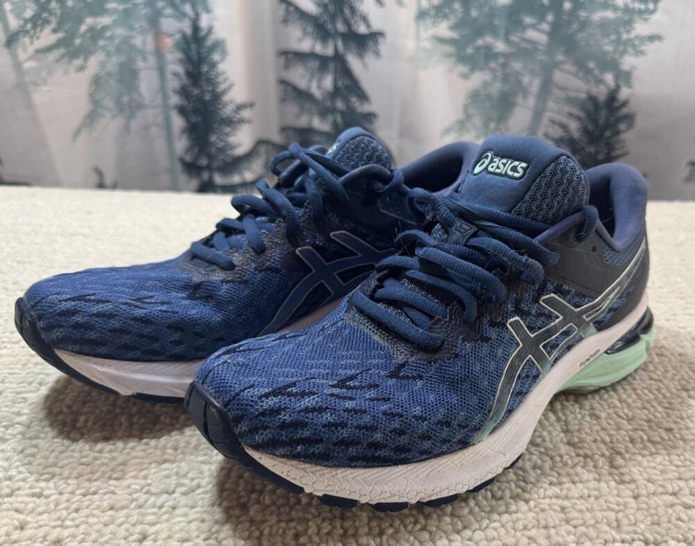 Asics GT 2000 Womens size 8.5 Shoes Blue Athletic Running Walking Sneakers